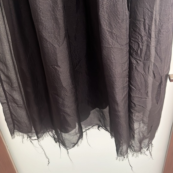 Raquel Allegra black tiered dress size 1 - Picture 3 of 7